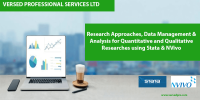 Research Approaches, Data Management and Analysis for Quantitative and Qualitative Training